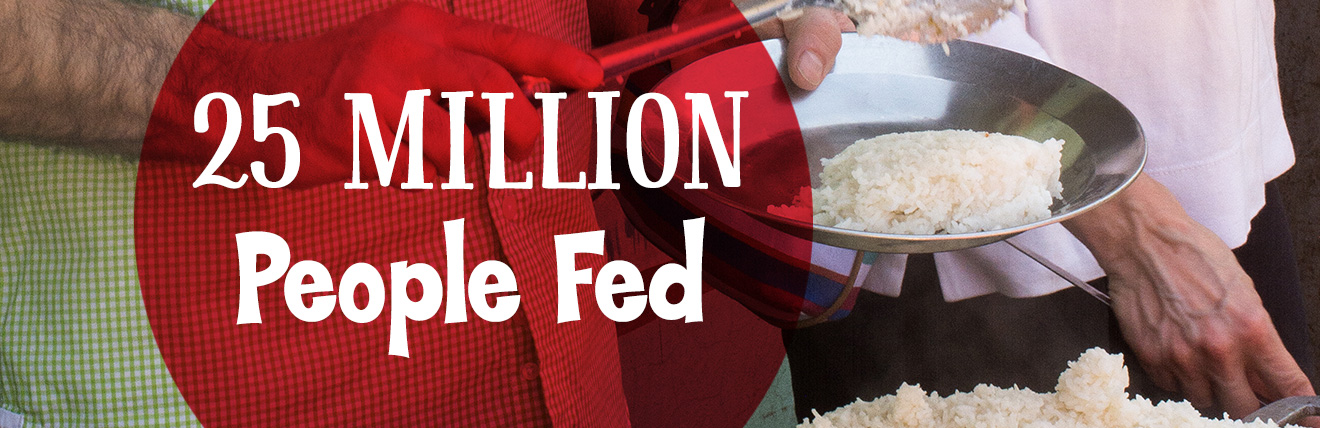 25 Million People Fed